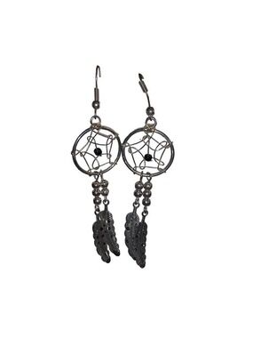 Silver earrings